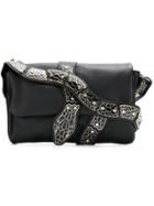 Red Valentino Red(v) Sin Shoulder Bag - Black