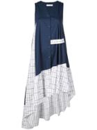 Palmer / Harding Asymmetric Dress - Blue