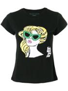 Ermanno Scervino Printed T-shirt - Black