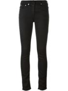 Neil Barrett Skinny Fit Jeans, Women's, Size: 30, Black, Cotton/nylon/spandex/elastane