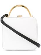 The Volon Cube Box Bag - White