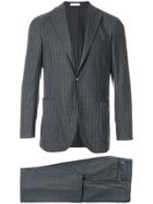 Boglioli Micro-embroidered Suit - Grey