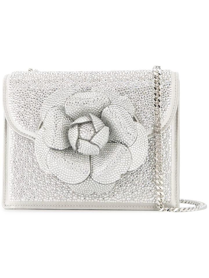 Oscar De La Renta Mini Tro Crossbody Bag - Metallic