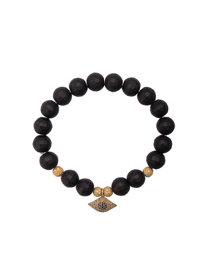 Loree Rodkin Eye Charm Bracelet - Black