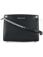 Michael Michael Kors - Block Panel Chain Shoulder Bag - Women - Leather - One Size, Black, Leather