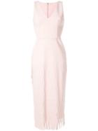 Dion Lee Shadow Perf Midi Dress - Pink