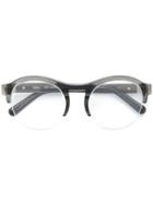 Chloe Eyewear - Acetate Round Glasses - Women - Acetate/metal - 53, Black, Acetate/metal