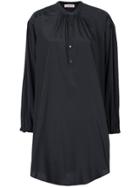 A.f.vandevorst Oversized Mandarin Collar Shirt - Black
