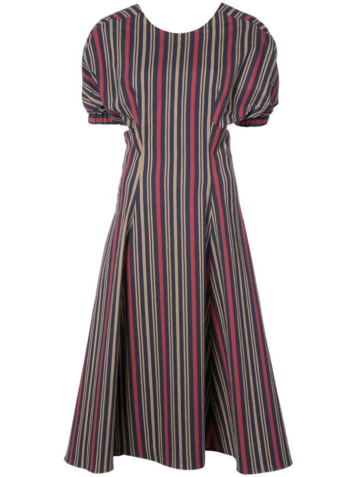 Tome Striped Midi Dress - Multicolour