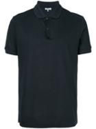 Lanvin - L Embroidered Polo Shirt - Men - Cotton/polyester - M, Blue, Cotton/polyester