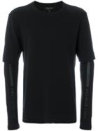 Helmut Lang Double Sleeve T-shirt - Black