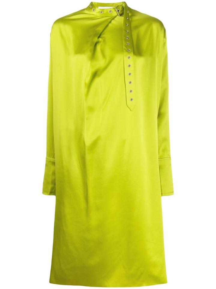 Marques'almeida Adjustable Neck Dress - Green
