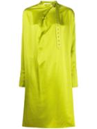 Marques'almeida Adjustable Neck Dress - Green