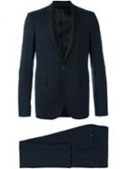 Les Hommes Classic Dinner Suit, Men's, Size: 50, Blue, Spandex/elastane/viscose/wool