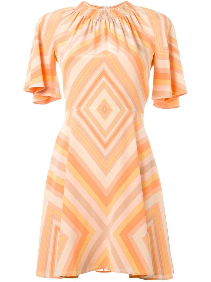Valentino 'navajo 75' Dress, Women's, Size: 42, Nude/neutrals, Silk