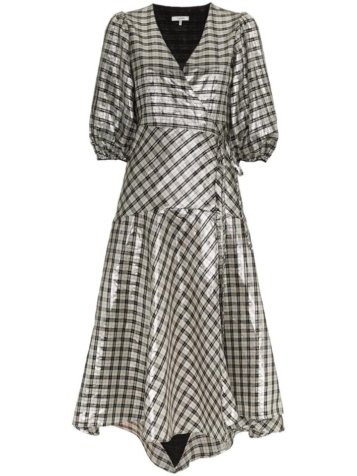 Ganni Lagarde Midi-dress - Black