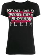 Philipp Plein Legend Print T-shirt - Black