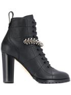 Jimmy Choo Cruz 95 Ankle Boots - Black