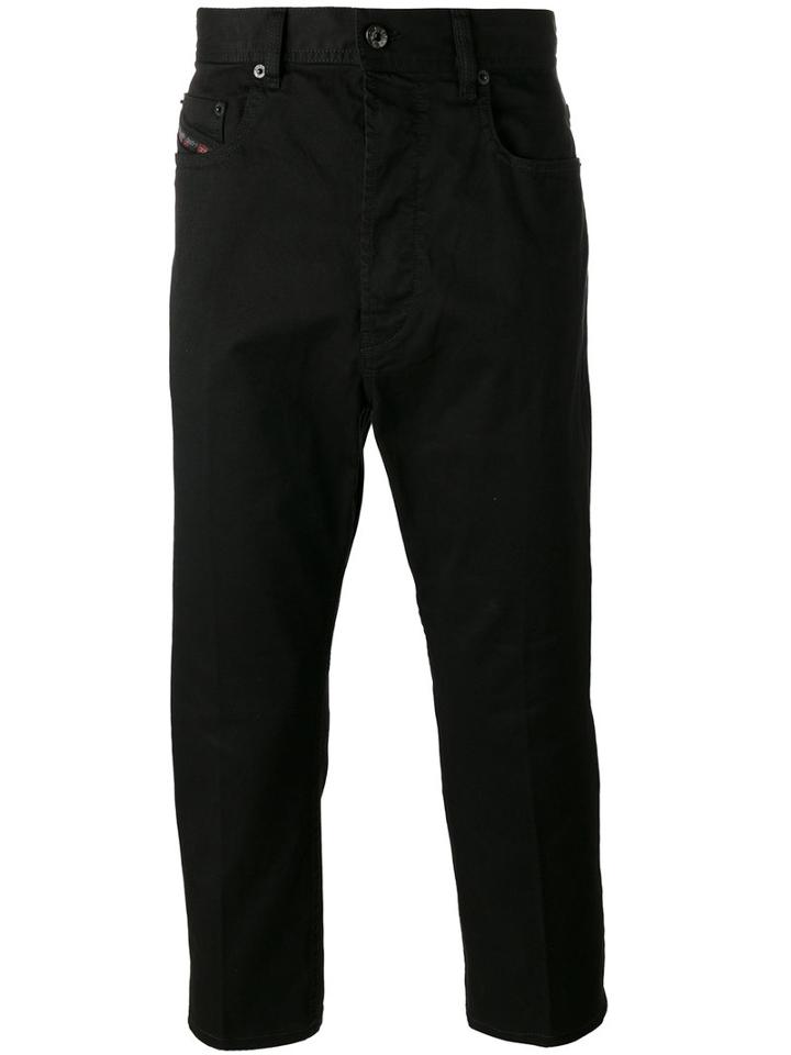 Diesel - Cropped Jeans - Men - Cotton/spandex/elastane - 31, Black, Cotton/spandex/elastane