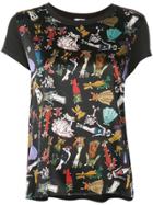 Ultràchic Printed T-shirt - Black