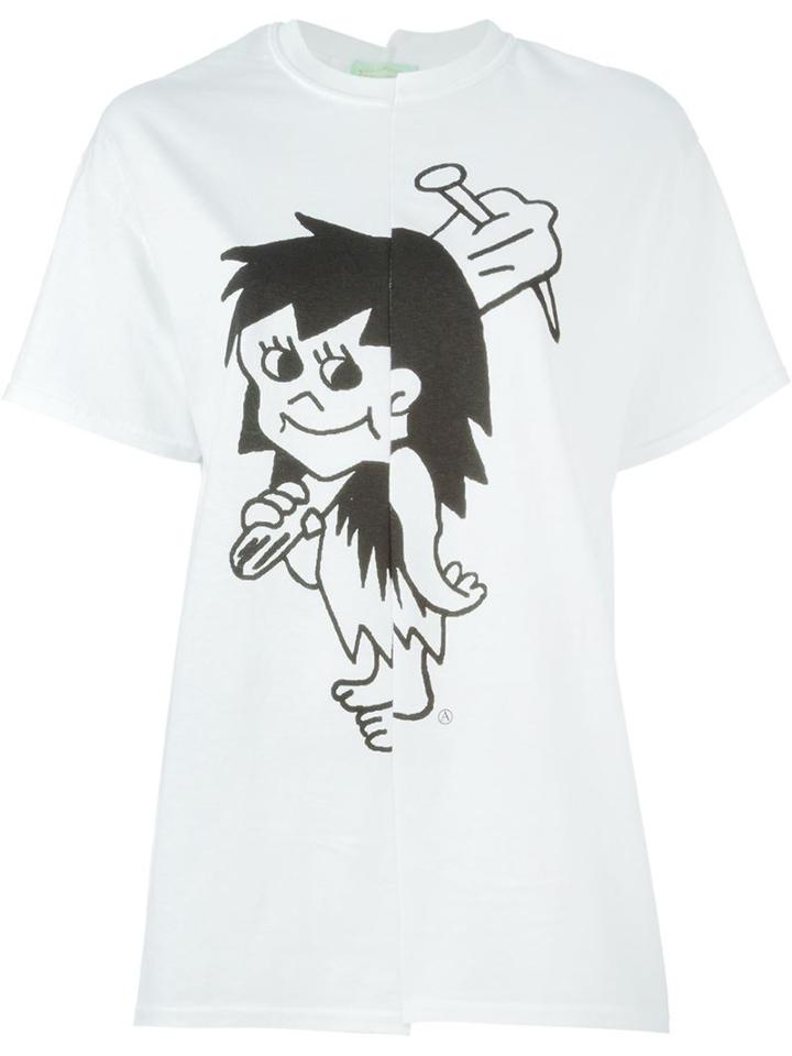 Aries Cartoon Barbarian Girl T-shirt