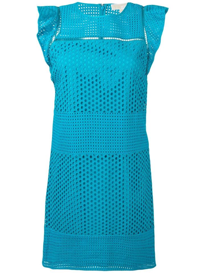 Michael Michael Kors Broderie Sun Dress - Blue