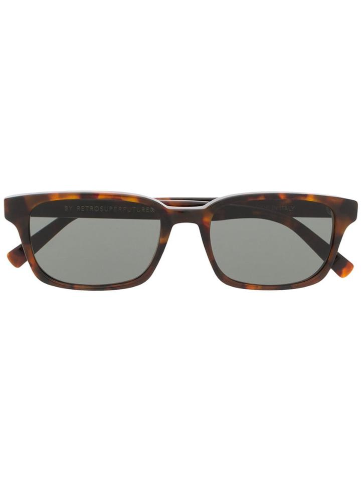 Retrosuperfuture Regola Sunglasses - Brown