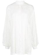 The Row Mesh Style Boxy Fit Shirt - White