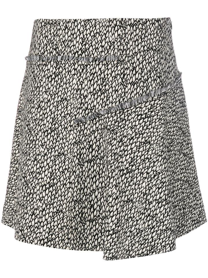 Dorothee Schumacher Printed Short Skirt - Black