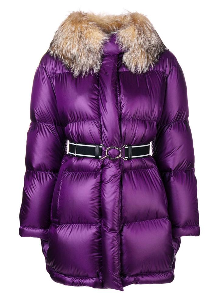 Prada Puffer Jacket - Pink & Purple