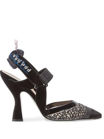 Fendi Decollete Pumps - Black