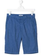 Dondup Kids Side Slits Casual Shorts - Blue