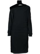 Tom Ford Off Shoulder Ruched Dress - Black
