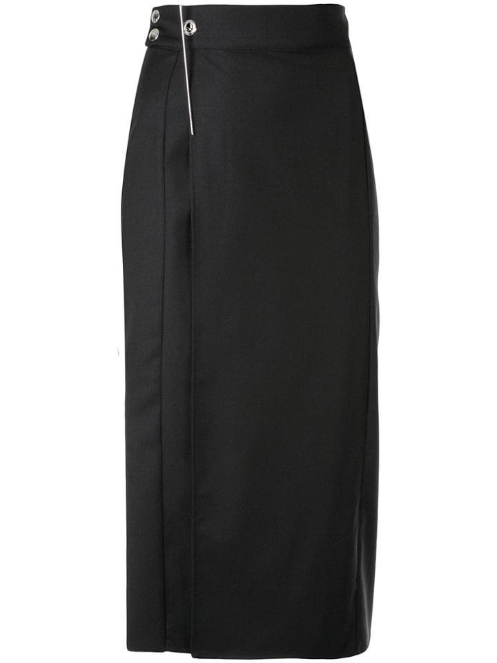 Boyarovskaya Pen-embellished Pencil Skirt - Black