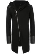 Unconditional Long Biker Coat - Black