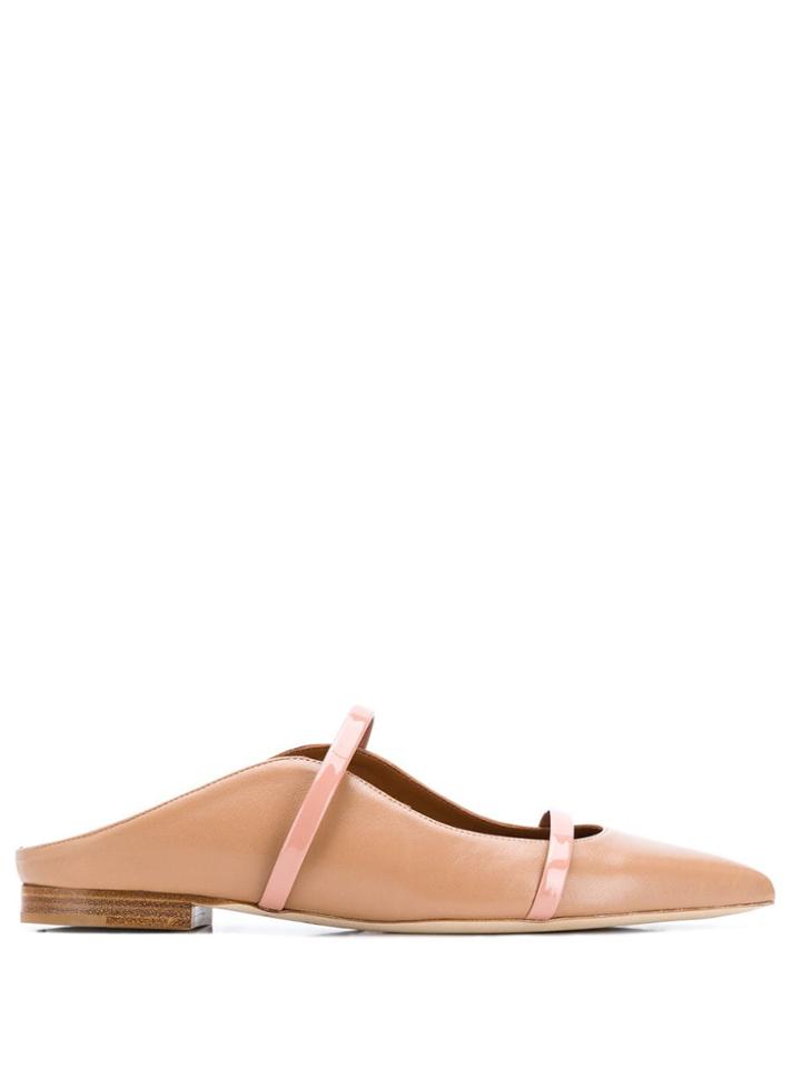 Malone Souliers Maureen Flat Pump - Neutrals
