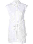 Sonia Rykiel Tied Blouse - White