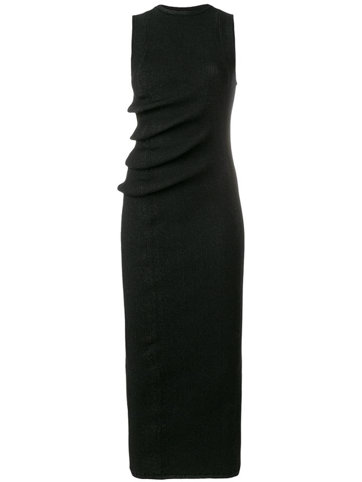 Rick Owens Knit Whipped Dress - Black
