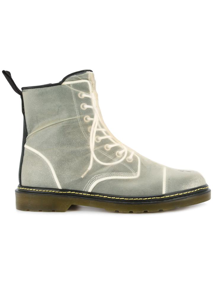 Maison Mihara Yasuhiro Lace-up Boots - Nude & Neutrals