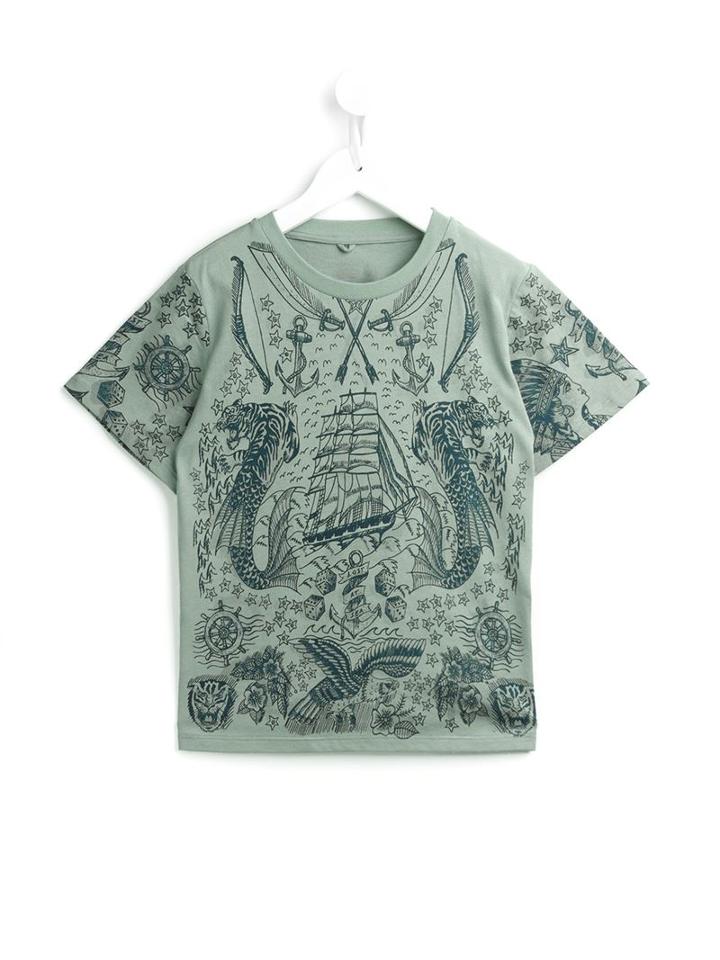 Stella Mccartney Kids Horse Print T-shirt