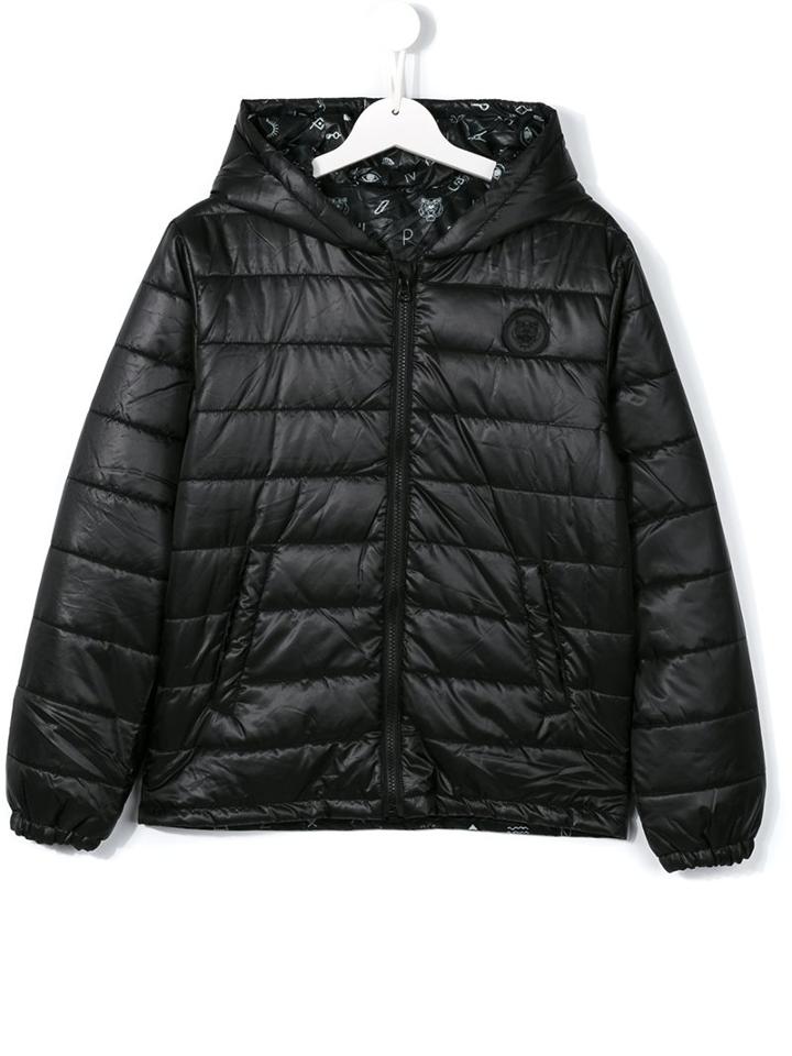 Kenzo Kids Reversible Padded Jacket, Girl's, Size: 14 Yrs, Black