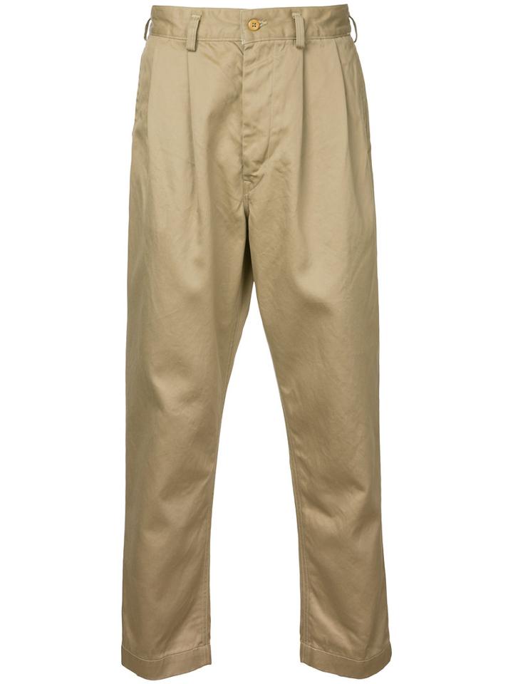 Orslow - Billy Jean Trousers - Men - Cotton - M, Nude/neutrals, Cotton
