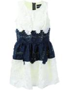 Marco Bologna Embroidered Flower Voluminous Dress