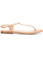 Sergio Rossi Flat T-bar Sandals