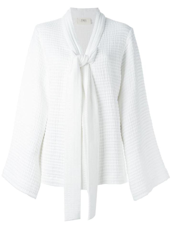 Ports 1961 'macrowaffle' Coat