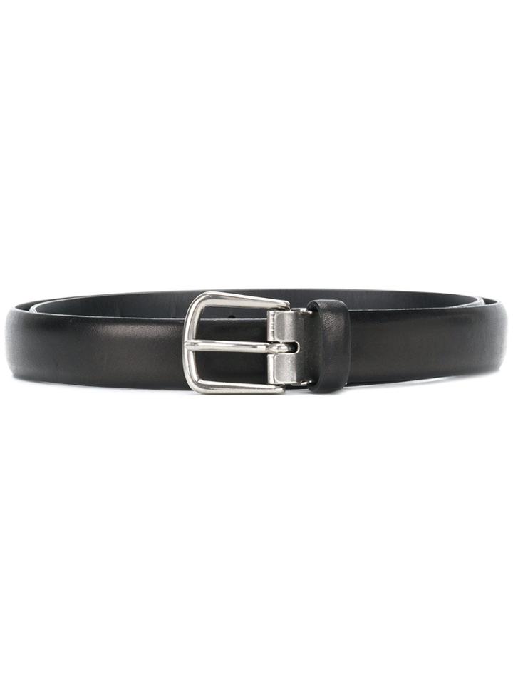 Comme Des Garçons Homme Plus Buckled Belt - Black