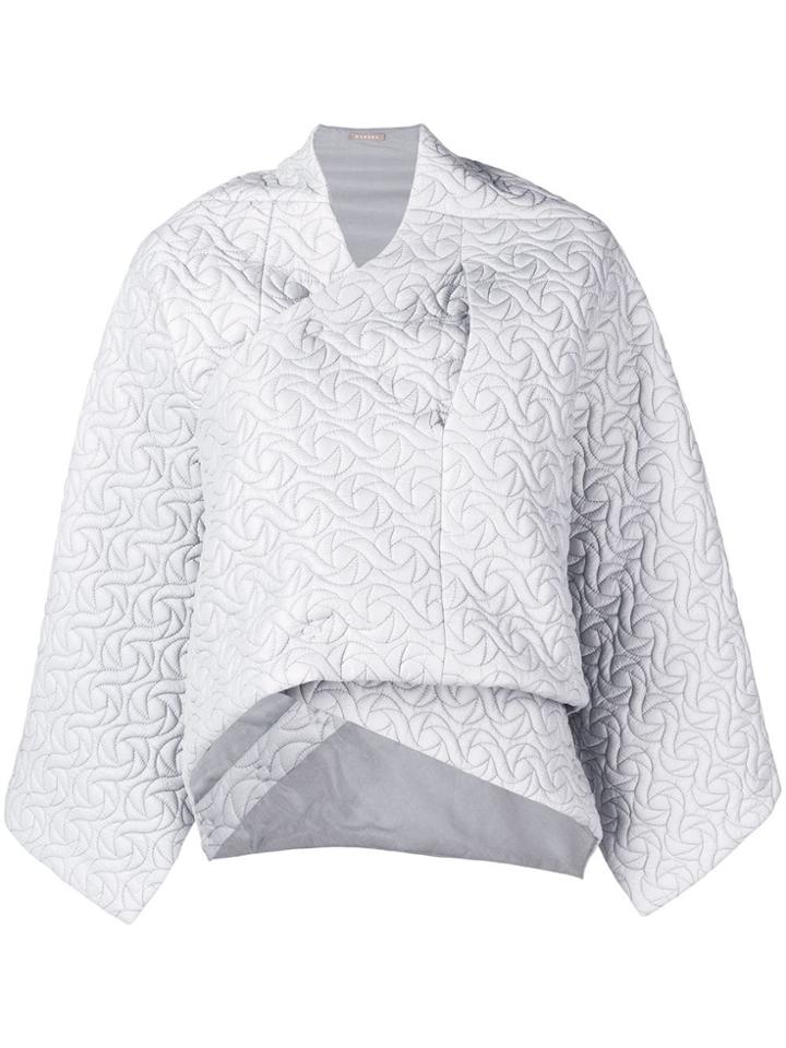 Nehera Cropped Quilted Jacket - Grey