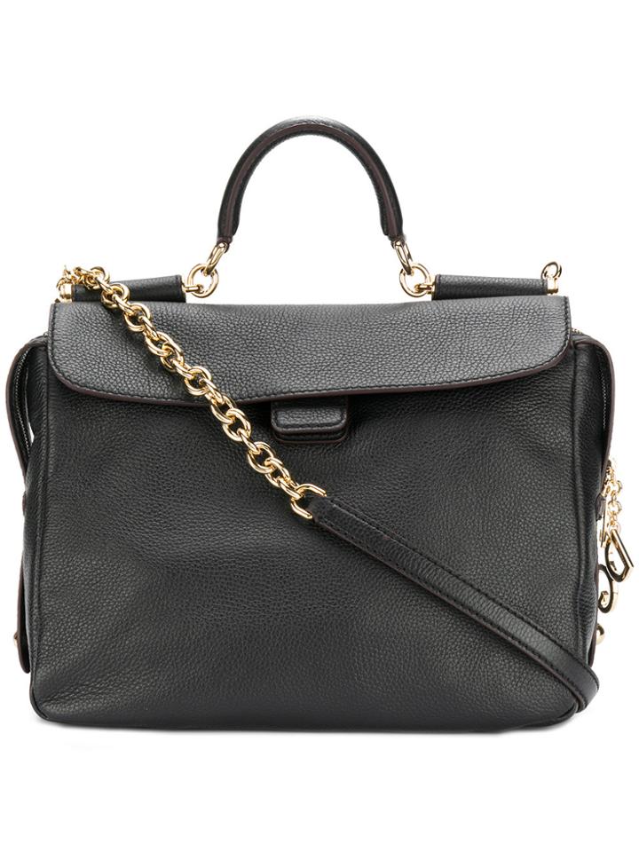 Dolce & Gabbana Large Sicily Bag - Black