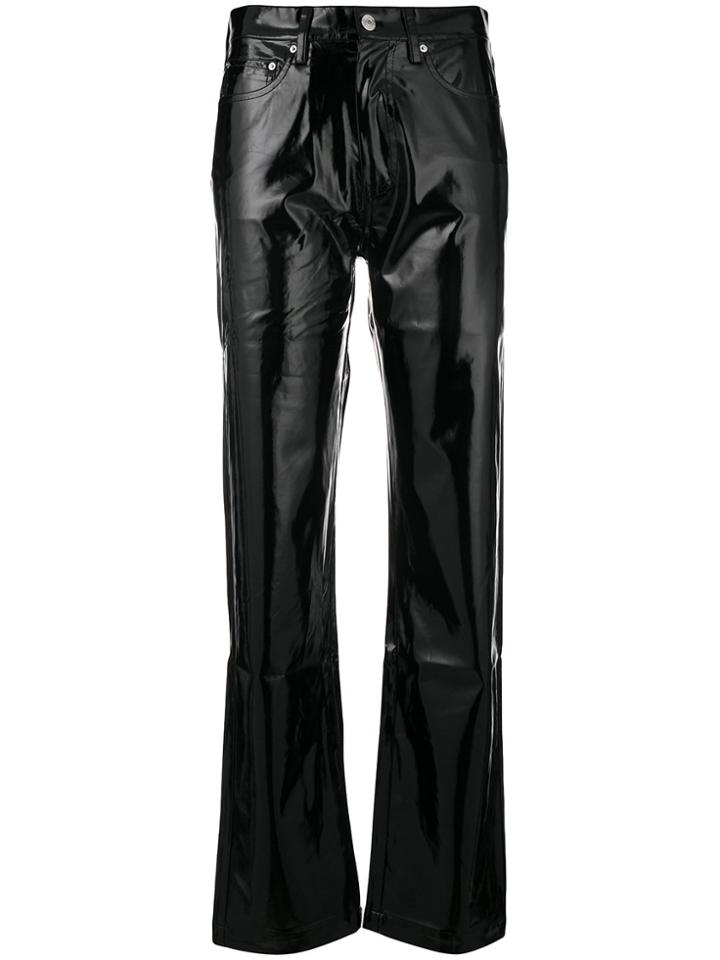 Calvin Klein Jeans Straight-leg Trousers - Black