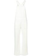 Levi's: Made & Crafted Flared Denim Dungarees - White